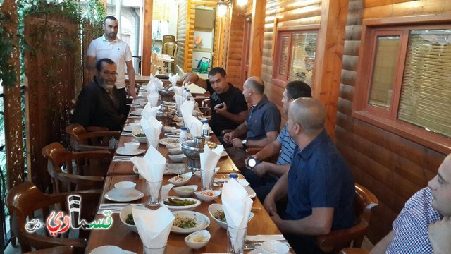 كفرقاسم : ادارة الوحدة تكرم طاقم المدربين في دعوة على وليمة افطار